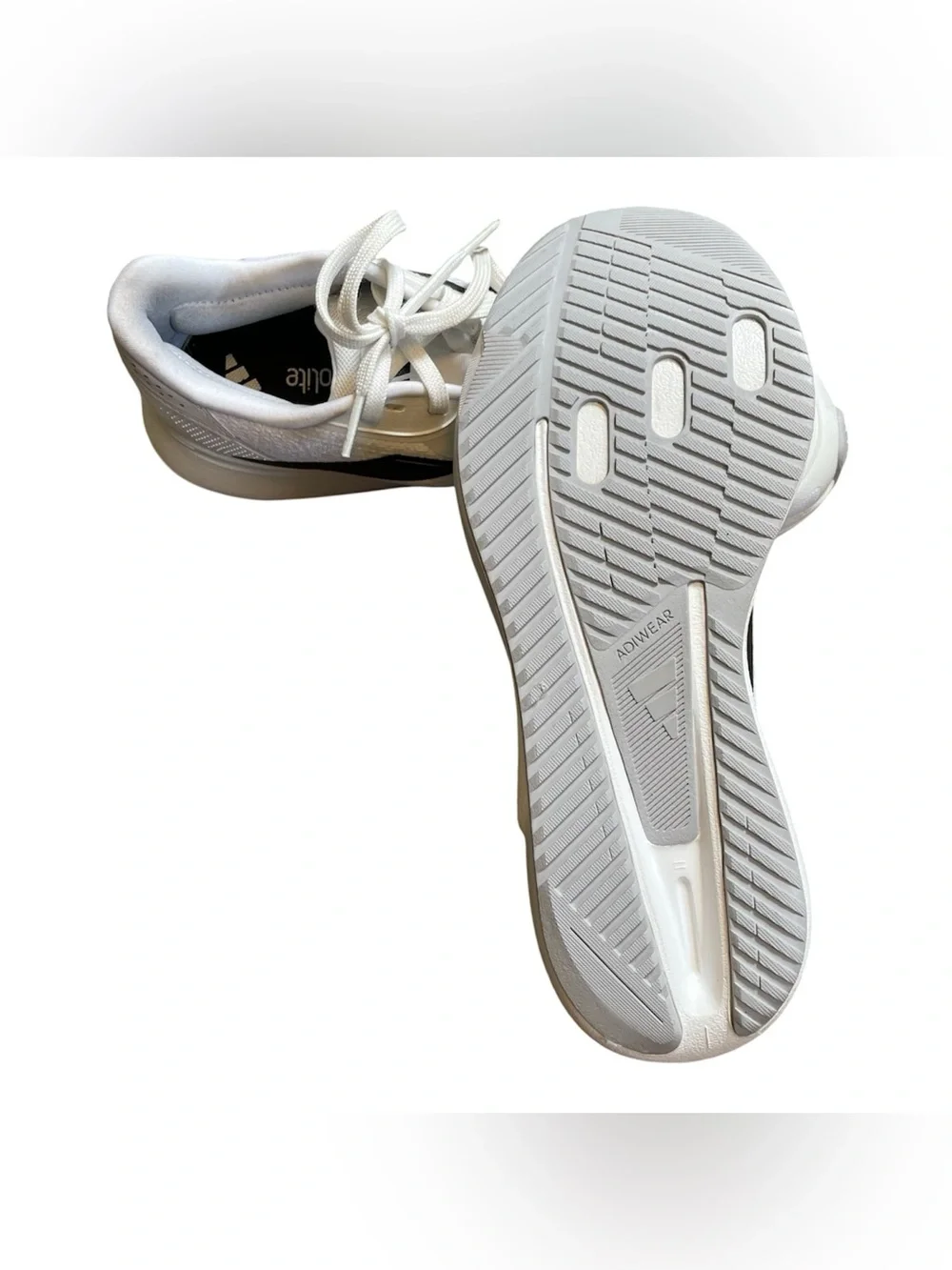 Adidas DURAMO SL 2 RUNNING SHOES White Ortholite comfort women’s 7.5